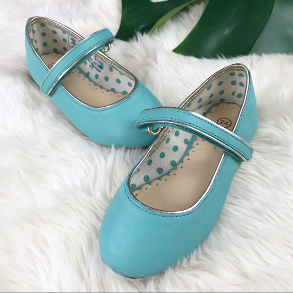 Mini Boden Other - 🌺HP🌺 MINI BODEN sky blue doll shoes for toddlers